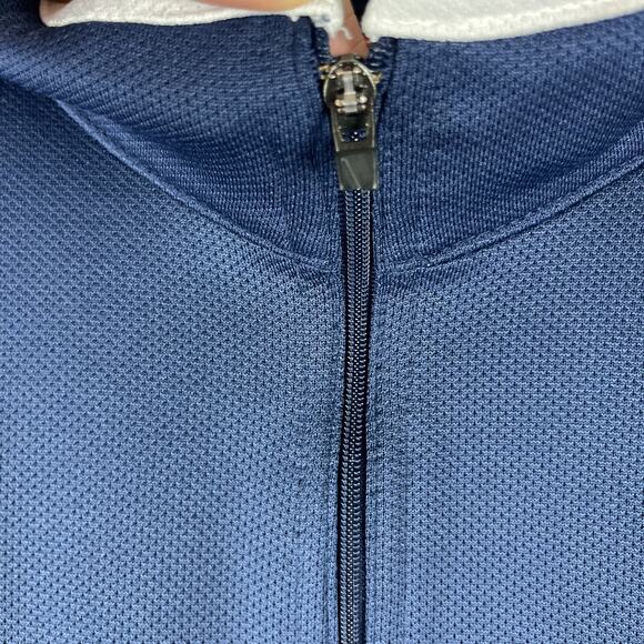 Nike Team Vintage Y2K NBA Dallas Mavericks Blue 1/4 Zip Pullover Mens XL - Picture 16 of 16